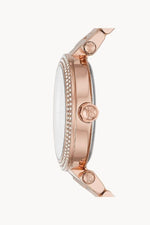 Montre Michael Kors Parker MK6511 Or Rose Strass